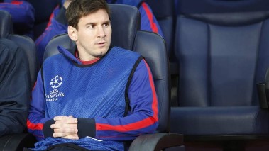 Lionel Messi watched from the bench as Bayern Munich completed the dismantling of Barcelona.